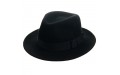 Шляпа федора черная