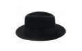 Шляпа федора черная